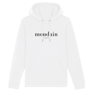 Hoodie blanc Mondain