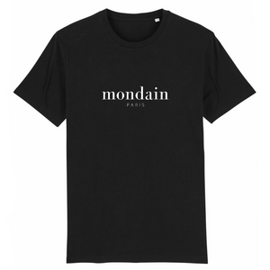 T-shirt noir Mondain