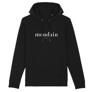 Hoodie noir Mondain